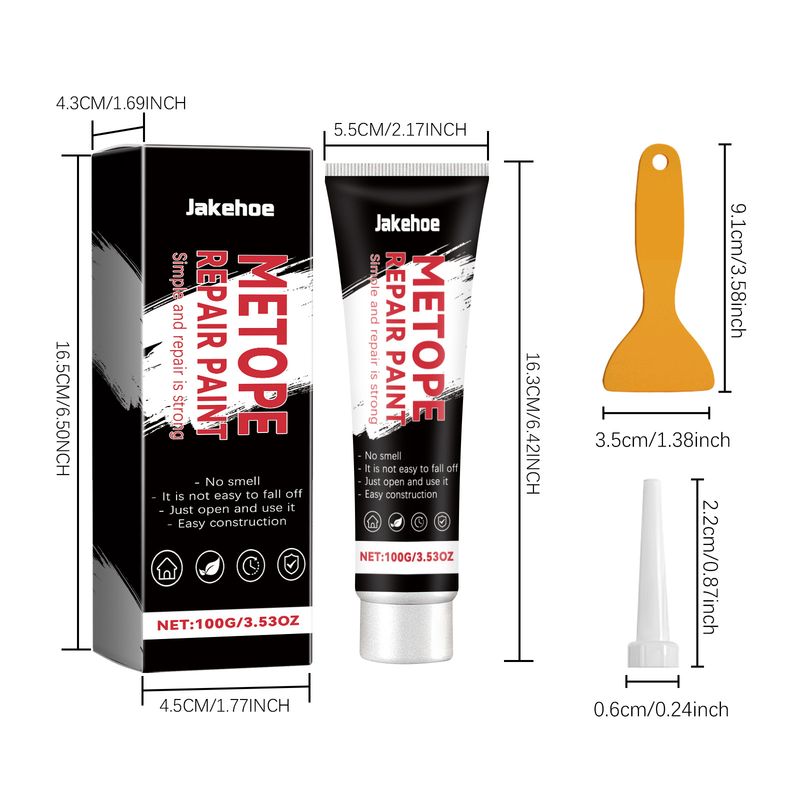 Wandreparaturpaste, Wandrenovierungsabdeckung Dekontamination Wandfarbe abfallend Feuchtigkeitsbeständige Rissreparaturpaste_voghion.com