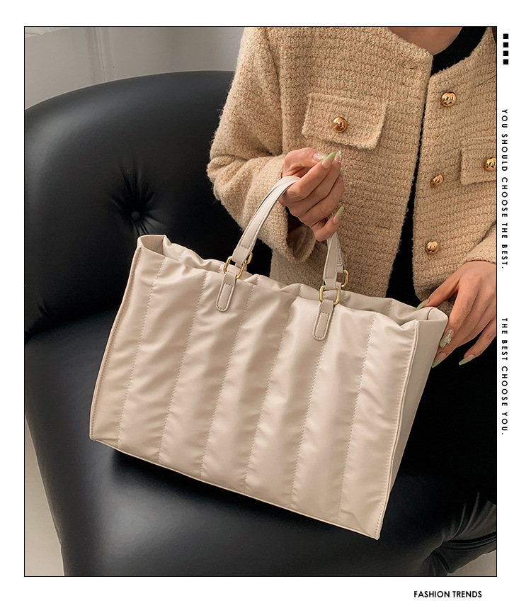 Internet Famous Large Capacity Tote Women's New Trendy Versatile Shoulder Bag, Commuting And Work Handbag_voghion.com