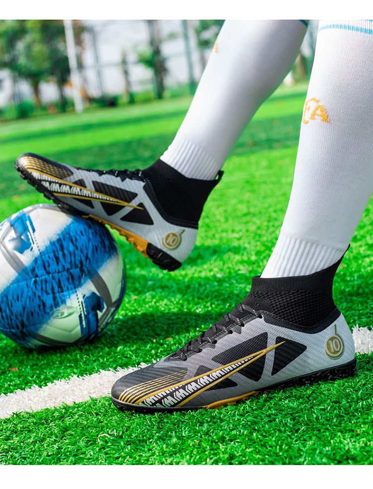 Large Size Authentic High Top Long Nails New Wholesale Student Football Broken Cleats Female Training Shoes_voghion.com