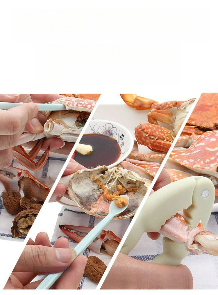 Tools Set Eight-Piece Claw Clamp Eating Tool For Hairy Crab_voghion.com