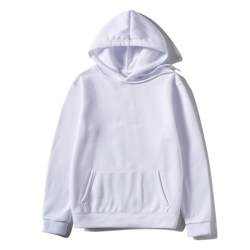 Automne et hiver style simple de base tendance chaude couleur unie grand sweat à capuche mode pour hommes et femmes pull de sport polyvalent_voghion.com