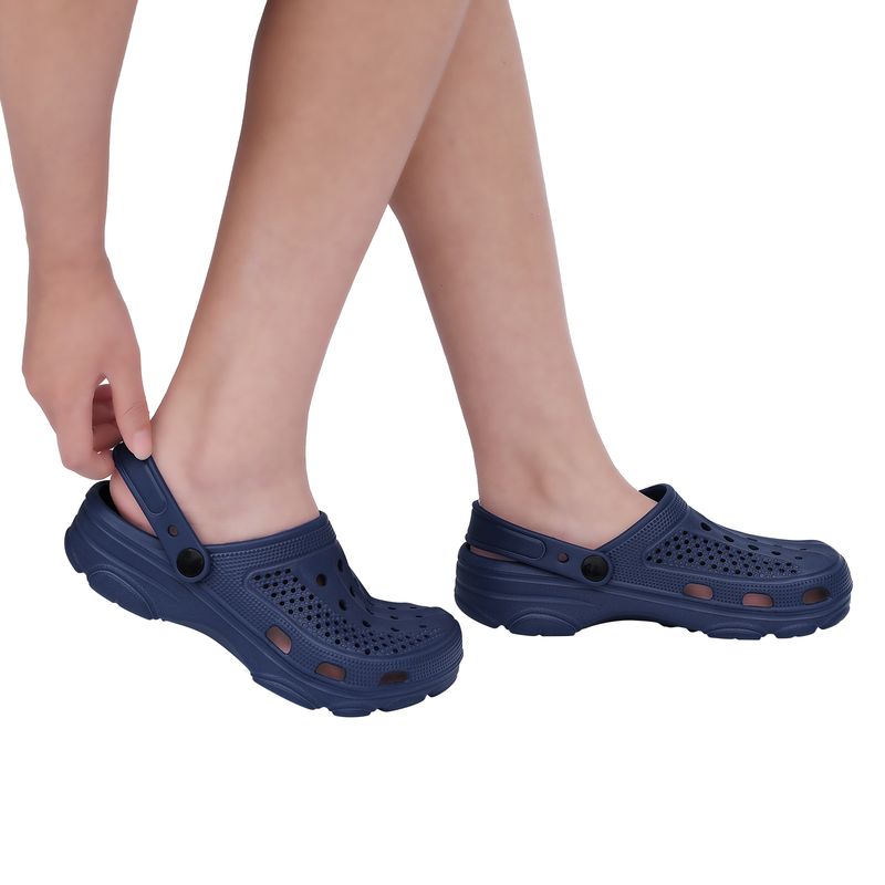 Bebealy Men Hole Clogs Slippers Men Garden Shoes For Men Arch Support Slides Summer Fashion Beach Slippers Non-slip EVA Slippers_voghion.com
