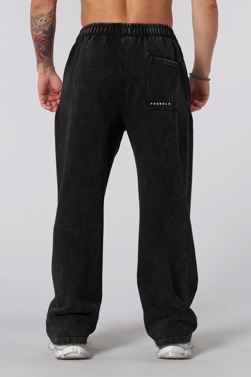 Men’s Straight-Leg Jogger Pants – Gym & Casual Sweatpants (4 Colors, S-XXL) | Breathable Cotton With Stretch_voghion.com