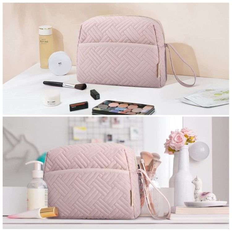 Neue praktische und tragbare Make-up-Tasche für Geschäftsreisen mit großem Fassungsvermögen, Aufbewahrungstasche für Toilettenartikel, hochwertige Toilettentasche für Damen_voghion.com