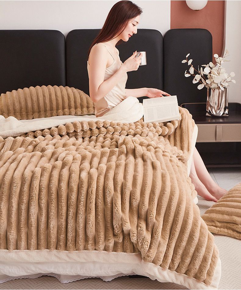 Weich Decken Héichgewiicht Taffet Multifunktionell Decken_voghion.com