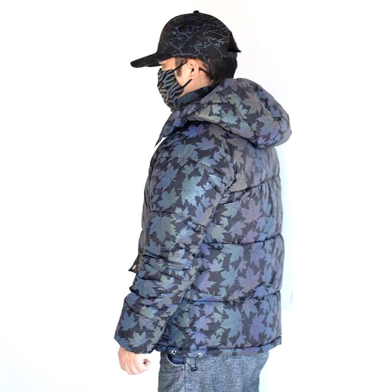 Abbigliamento maschile Moda Vestiti colorati in cotone riflettente Abiti da lavoro da uomo Giacca in cotone Taglie grandi Con cappuccio Cotone di seta Cotone Cotone Cotone_voghion.com