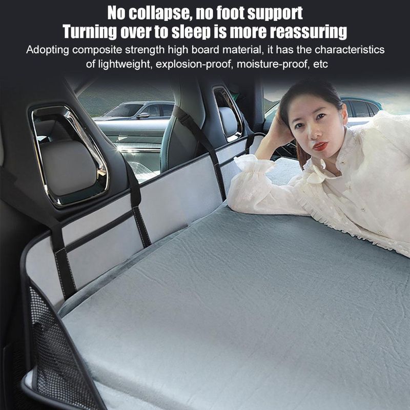Cama Capô Proteção SUV No Carro Banco Traseiro Dobrável Placa de Extensão Porta-malas Dormir Camping Cama Mat_voghion.com