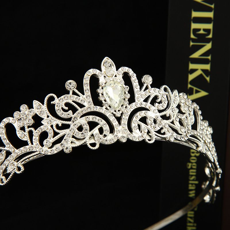Braut Strass Krone Exotische Kopfschmuck Wald Temperament Haar Zubehör Weibliche Bühne Party Krone_voghion.com