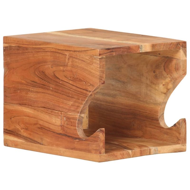 Wall Mounted Bicycle Rack 13.8"x9.8"x9.8" Solid Acacia Wood_voghion.com