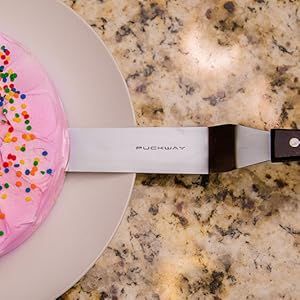 3-Piece Offset Spatula Set - Professional Cake Decorating Tools_voghion.com