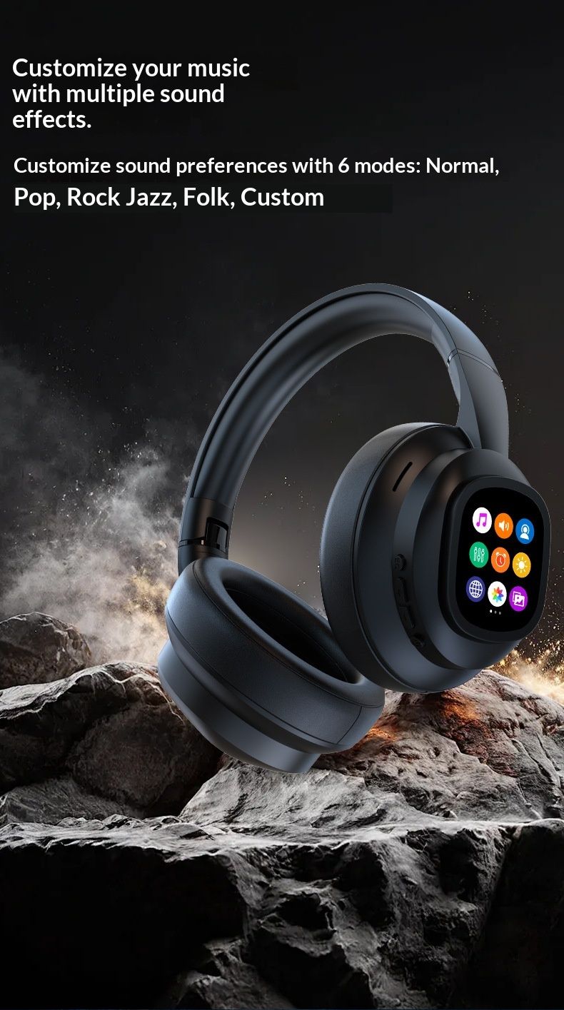 Casque audio sport NeoGear Modern X1 PRO AI avec écran tactile, Bluetooth, tour de cou et réduction de bruit_voghion.com