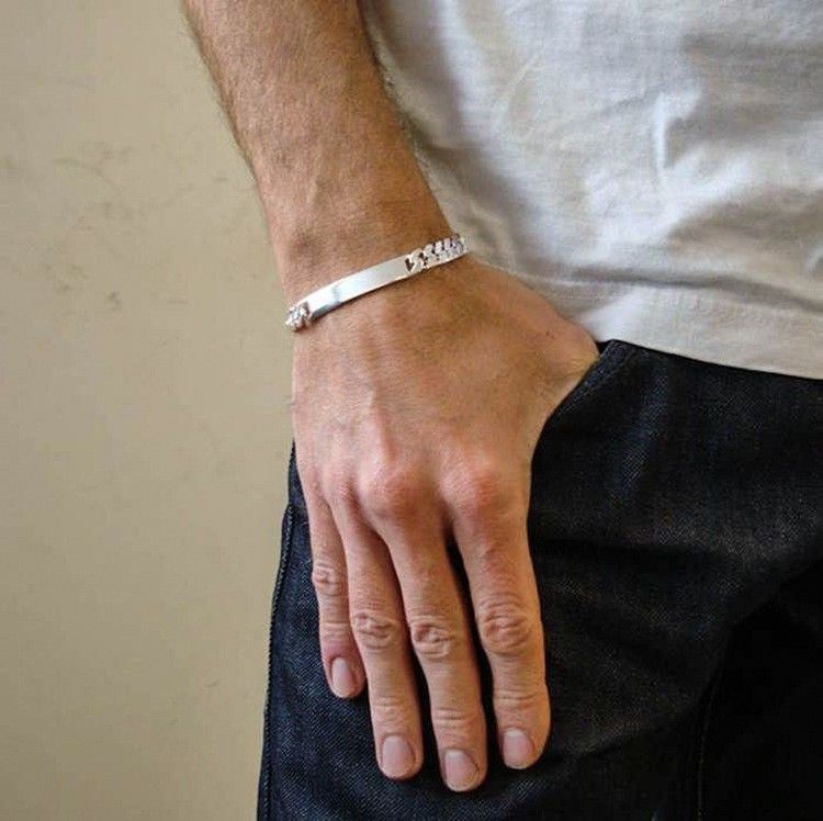 Heiß verkauftes INS Einfaches Edelstahl-Herzketten-Nischendesign-Paararmband 2er-Set_voghion.com
