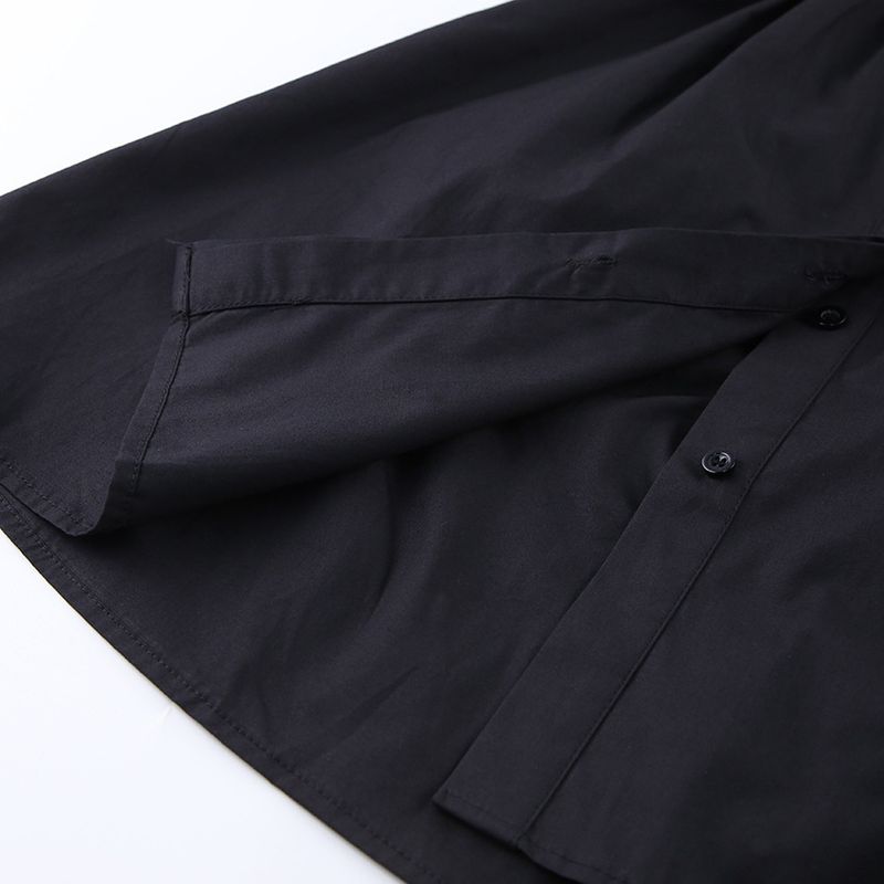Gonna da pendolare con lacci e design a maniche lunghe con vita cava da donna_voghion.com