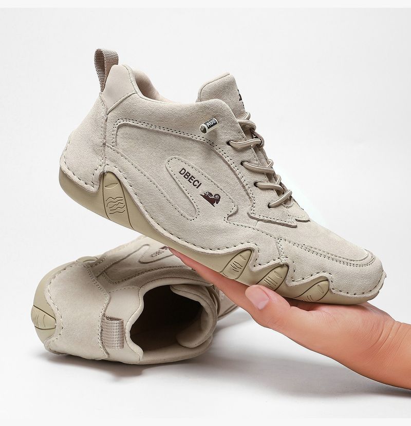High-top Large-size Women's Shoes First-layer Leather Women's Martin Boots Short Boots Sports And Leisure Shoes Versatile Leather Boots_voghion.com