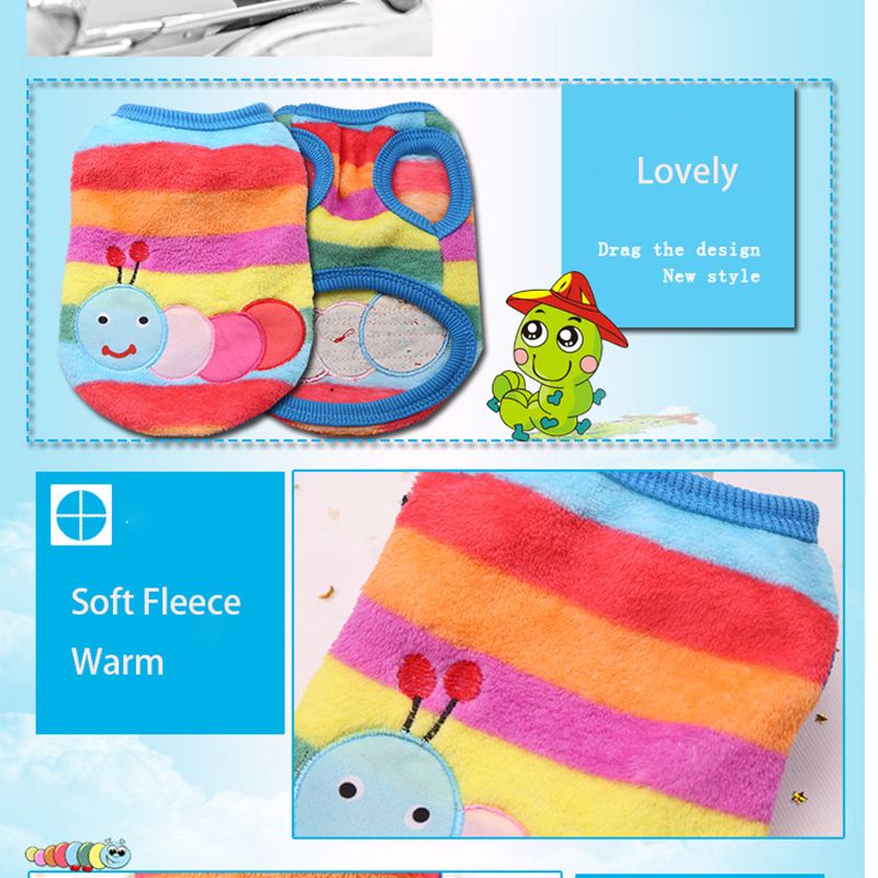 KIPET Fleece Vest For Dogs XXS By PawParty Store_voghion.com