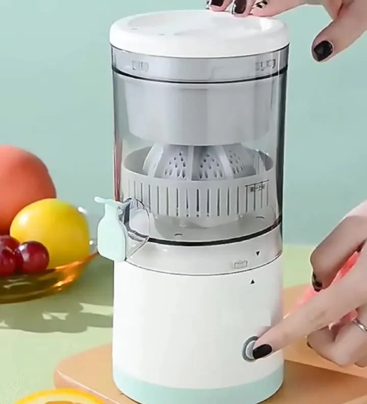 Exprimidor eléctrico de frutas de acero inoxidable, exprimidor eléctrico de frutas de acero inoxidable, máquina de zumo de naranja, utensilios domésticos de cocina_voghion.com