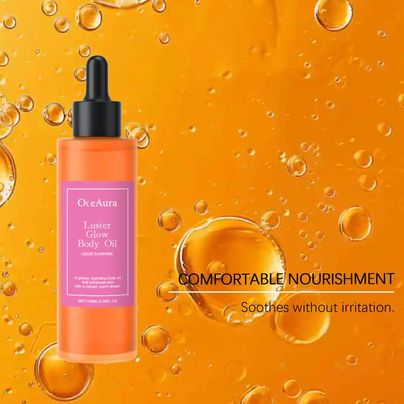 Hydraterende olie, lichtgewicht verzorgende olie voor het vormen en modelleren van lichaamslijnen_voghion.com