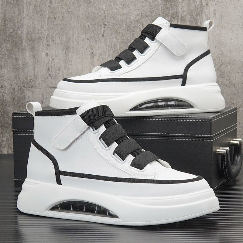 Unbeatable Quality High Top 2022 New Autumn Thick Ole, High Height Mall White Hoe, Men' Trend Air Cuhion Caual Veratile Board_voghion.com