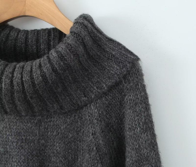 2024 Herbst neuer urbaner Stil, vielseitiger russischer Off-Shoulder-Pullover, Strickpullover_voghion.com