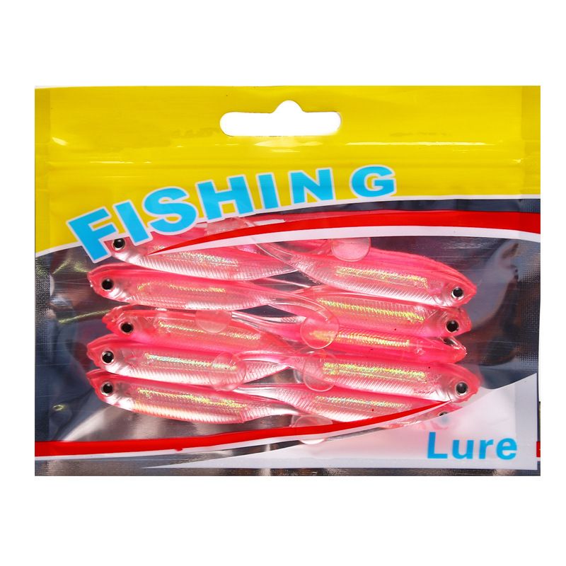Hot Style peibutisööt, värviline pehme sööt, 2,2 g/7 cm magevee merepüügi simulatsiooniga kalasööt, 10 tükki koti kohta_voghion.com