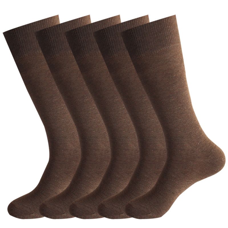 Calze autunnali e invernali da donna, calzini lunghi fino al ginocchio, caldi e casual, da donna, calzini da studente_voghion.com
