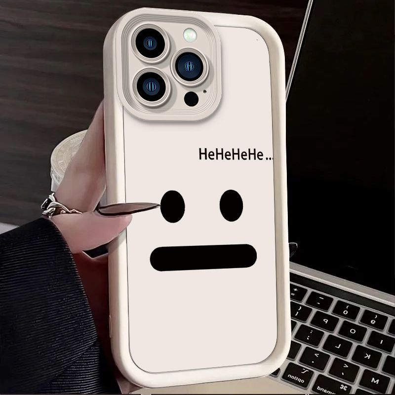 Funny Little People Case For IPhone 16 15 14 13 12 11 Pro Max XS X XR 8 7 6S 6 Plus SE 2020 Liquid Silicone Shockproof Cover_voghion.com