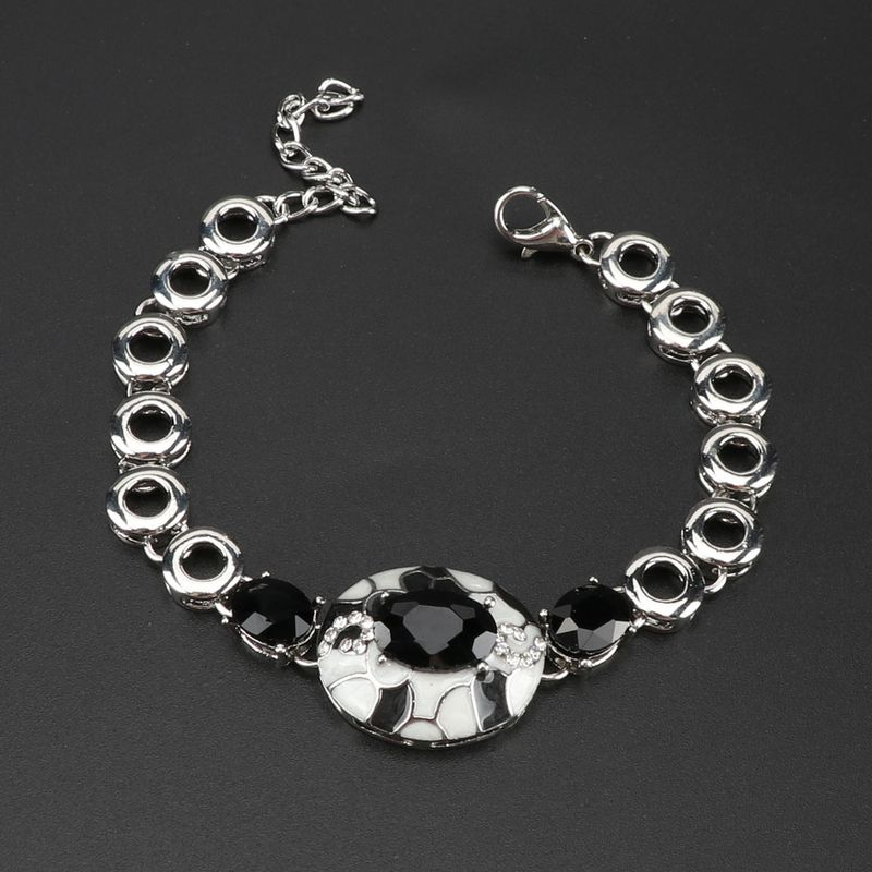 Fashion Women African Beads Trendy Party Costume Gold Color Crystal Necklace Earring Jewelry Sets_voghion.com