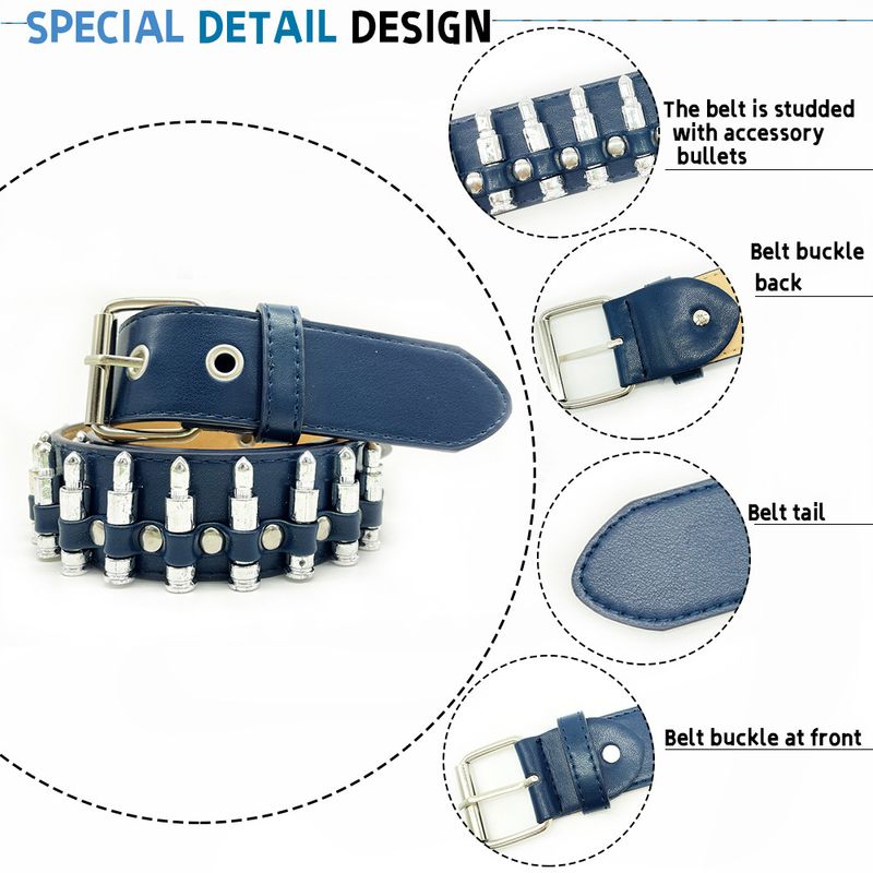 Moodne kuulipeaga naiste ja meeste trendikas teksarihm, isikupärastatud ja minimalistlik vöö_voghion.com