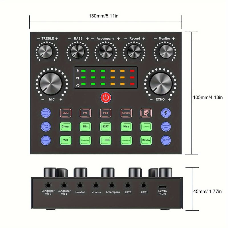 BM800 Kondensator Mikrofon V8 Handy Englisch Soundkarte Computer Usb Cantilever Ständer Live Broadcast Set_voghion.com