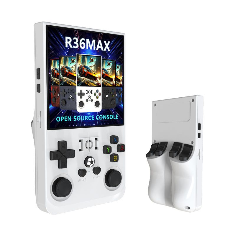 Neue tragbare Open-Source-Handheld-Spielkonsole R36MAX mit 4 Zoll großem Bildschirm_voghion.com
