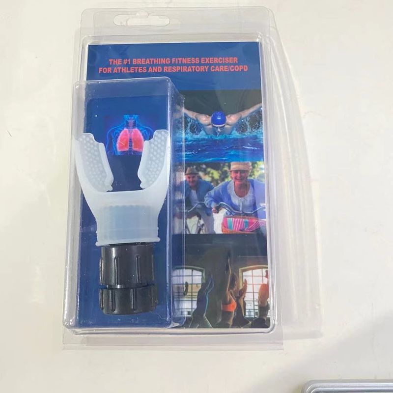 Mască de respirat ergonomică din silicon pentru scufundări, pentru antrenamentul RMT, pentru lung & fitness trainer_voghion.com