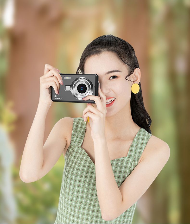 CCD Student Entry-Level HD Dual-Recording Digital For Home Use, Children's Photography, Small Mini Camera_voghion.com