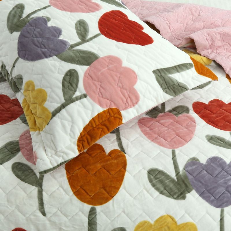 Douyin transmissão ao vivo fio tingido algodão puro capa de cama três peças conjunto inverno dupla face bebê lã lençol conjunto de cama fabricante_voghion.com