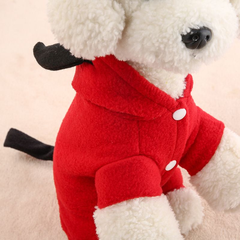 Teddy Poodle Pet Demon Transformation Outfit Two-Legged Autumn Winter New Dog Clothes_voghion.com