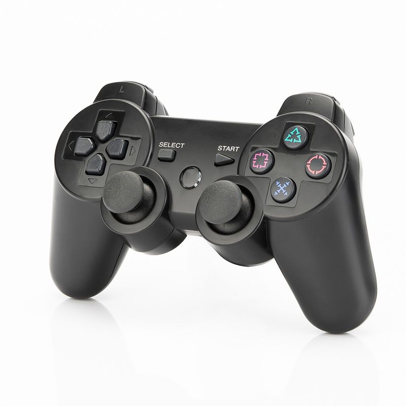 PS3 Bluetooth trådlös spelkontroll neutral P3 neutralt snöflingehandtag P3 trådlös spelkontroll PS3 spelkontroll_voghion.com
