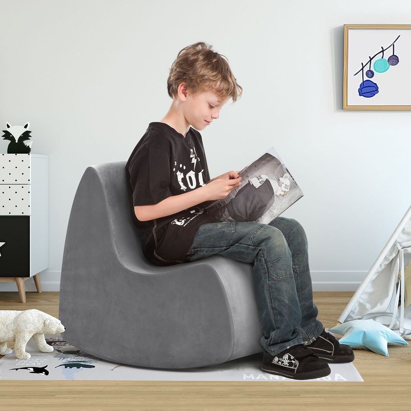 Kid's Rocking Chair,Soft 28D Sponge Core_voghion.com