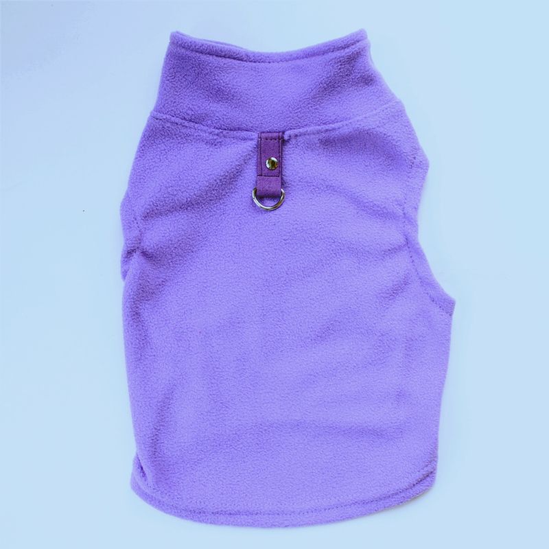 Abbigliamento per animali domestici diretto dalla fabbrica, per cani, autunno e inverno, in pile polare, fibbia di trazione, 27 colori brevettati, saranno oggetto di indagine_voghion.com