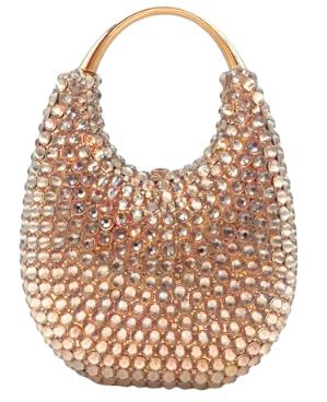 Xiyuan New Style Banquet Clutch Full Rhinestone Handbag Small Square Crystal Inlaid Diamond Evening Bag_voghion.com