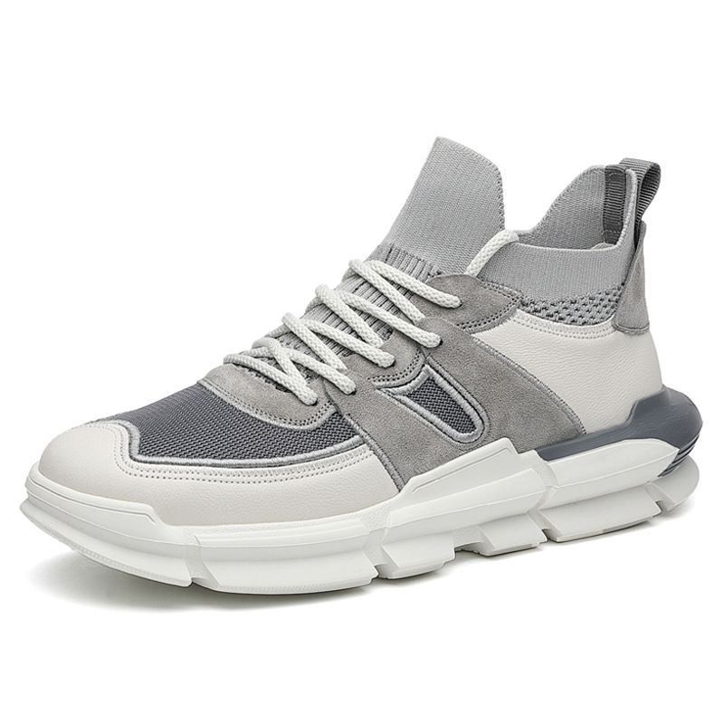 Scarpe da ginnastica da uomo in vera pelle, sportive, casual, estive, traspiranti, da corsa, 2025, nuove e versatili, in rete_voghion.com