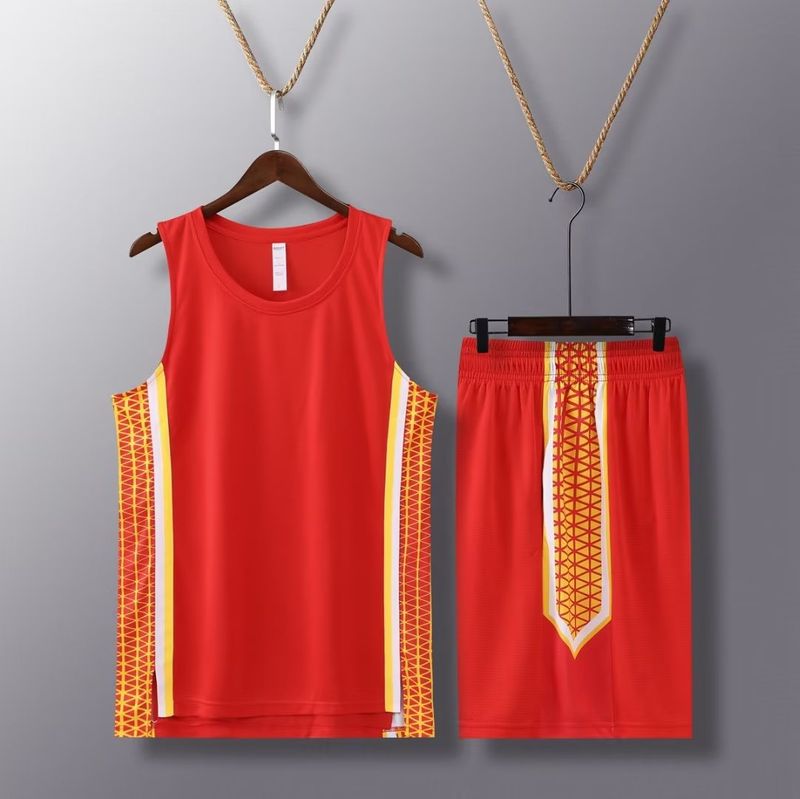 Terno de basquete americano com camisa, colete estampado, treinamento de tamanho europeu, uniforme de equipe de competição esportiva, faculdade_voghion.com