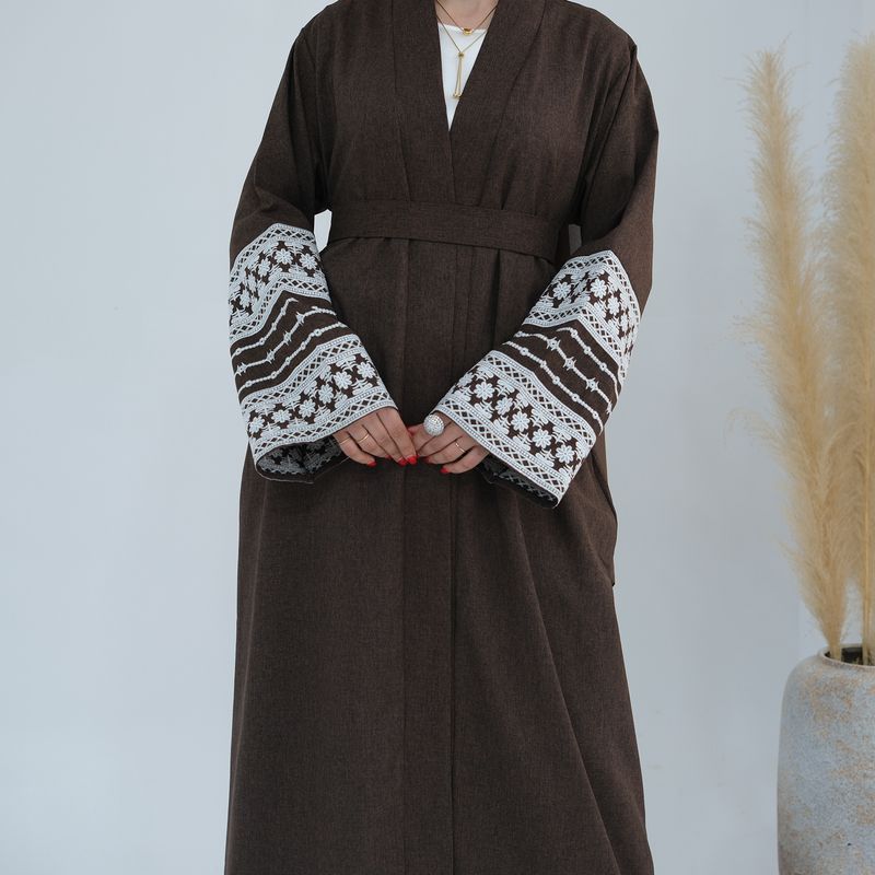 Ženska odjeća s vezom, elegantni kardigan-ogrtač_voghion.com