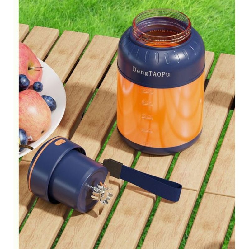 Dengtaopu Juicer Portatile Domestico Piccolo Tritaghiaccio per Frutta e Verdura Fresca Multifunzionale Grande Capacità Wireless_voghion.com