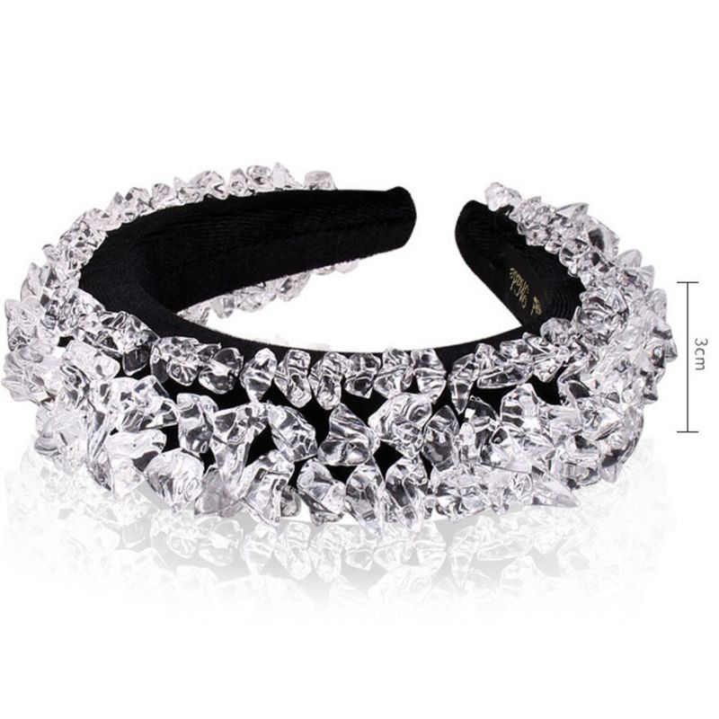 Cerchietto in spugna barocca Ice Block, nuovi accessori per cerchietti_voghion.com