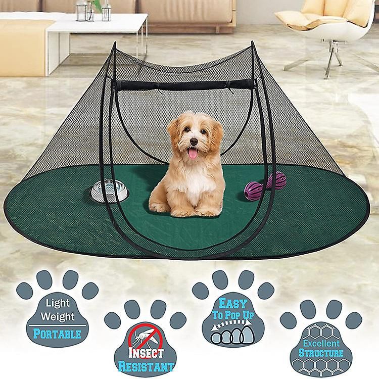 Pet Camping Tent Playpens Cage For Dogs Cats - Birds Parrots Playpens House Small Animal Indoor/Outdoor Play Tent Shelter Breathable Turtles Reptiles_voghion.com