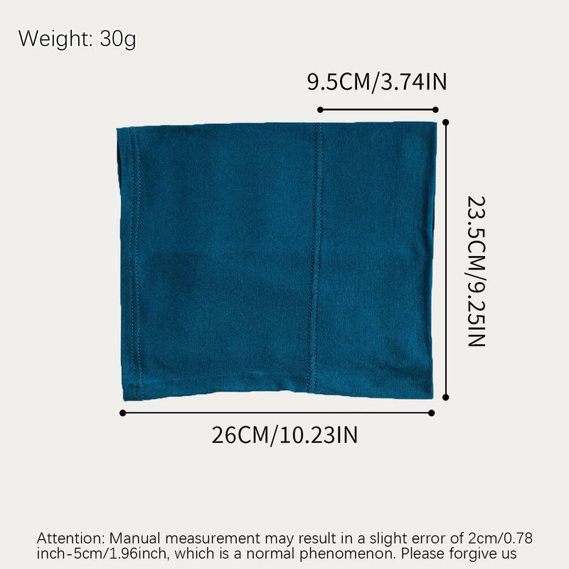 Women's Clothing Multi Color Hat Solid Color Pure Cotton Mercerized Cotton Bottom Hat Cotton Headscarf Elastic And Breathable_voghion.com