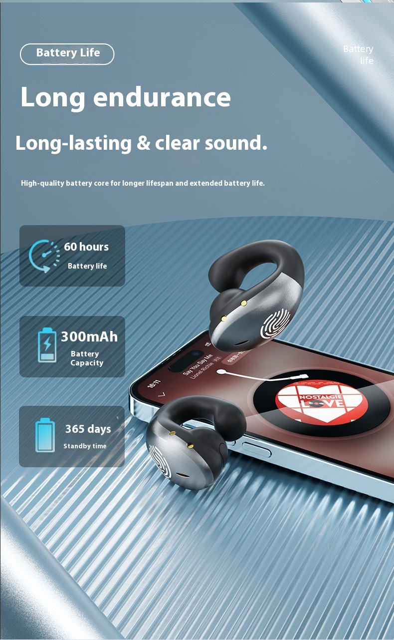 Écouteurs Bluetooth à clip ouverts les plus vendus en 2025 - Casques sans fil non intra-auriculaires à crochet, vente directe d'usine. Article phare_voghion.com