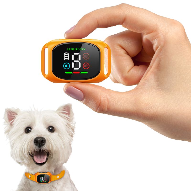 Cross-Border Private Model Device Automatic Anti-Barking Smart Sensor Anti-Interference Vibration Small Dog Collar_voghion.com
