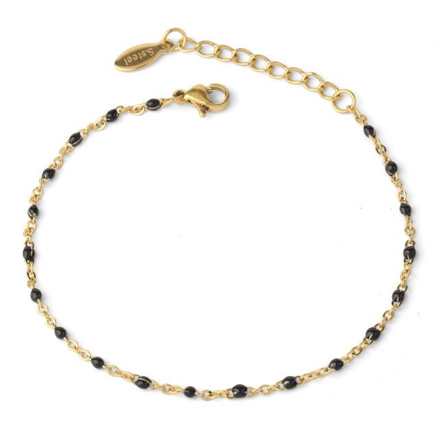 Armbanden van roestvrij staal, 8 kleuren Bohemian-stijl eenvoudige damesarmbanden_voghion.com