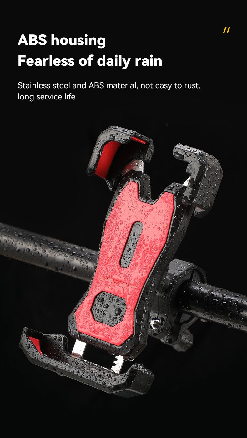 Supporto per cellulare da bicicletta per esterni, supporto per cellulare con specchietto retrovisore per moto, supporto per cellulare con sgancio rapido, supporto fisso per la navigazione del cellulare_voghion.com