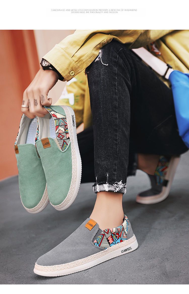 Traditionelle Peking-Stoffschuhe für Herren, atmungsaktive Slip-On-Casual-Sneakers für den Sommer, leichte und bequeme Fischer-Loafer für den täglichen Gebrauch_voghion.com